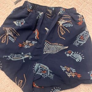 Patagonia Kids' Blue Patterned Shorts